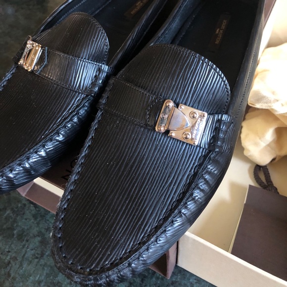 Women’s Louis Vuitton Vintage Patent Loafers NWTs - Picture 2 of 6